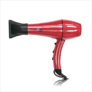H2PRO HURRICANE HYBRID 3600 LIGHTWEIGHT HAIR DRYER - RED - Image 1