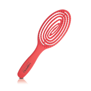 Spring Detangle Brush - Red - Image 1