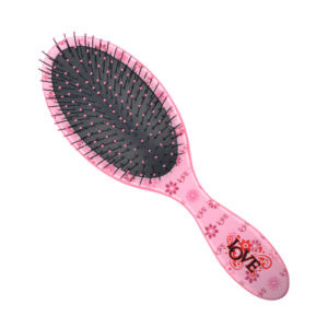 LOVE Wet N Dry Brush LOVE Pattern Pink - Image 1