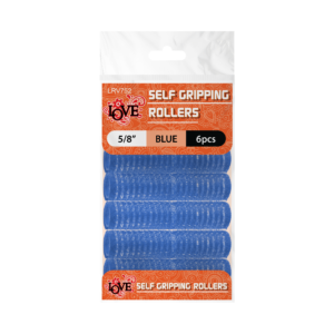 SELF GRIPPING ROLLERS 5/8" BLUE/6PCS - Image 1