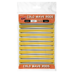 COLD WAVE RODS LONG 1/5" YELLOW / 12PCS - Image 1